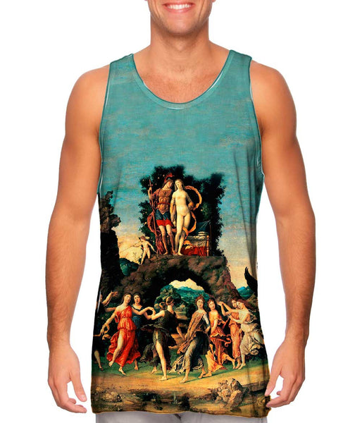 Andrea Mantegna - "Paranssus" (1497) Mens Tank Top
