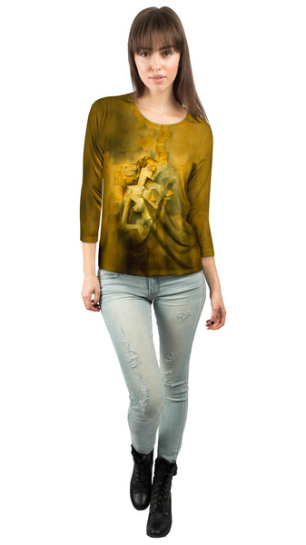 Pablo Picasso - "Girl With A Mandolin" (1910) Womens 3/4 Sleeve