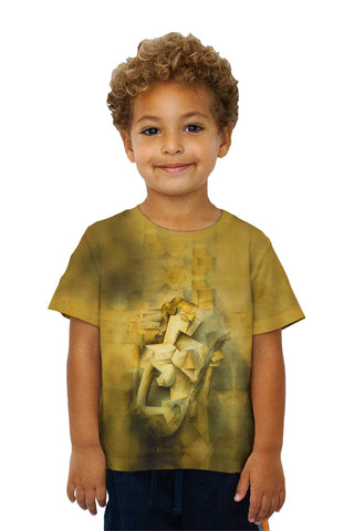 Kids Pablo Picasso - "Girl With A Mandolin" (1910)