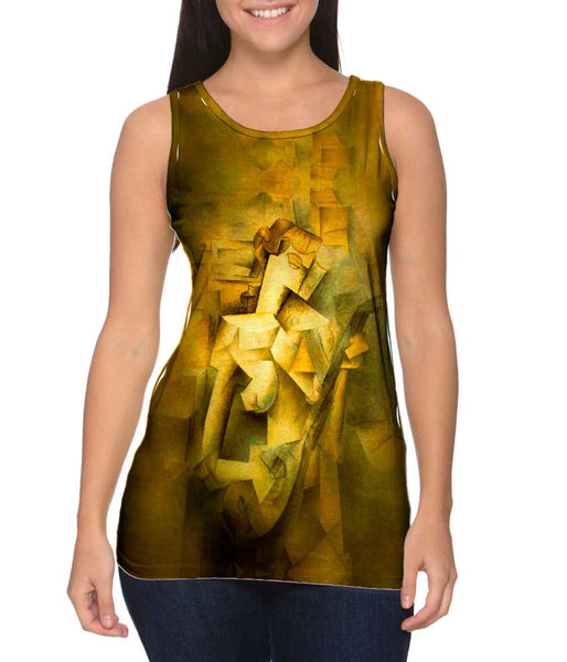 Pablo Picasso - "Girl With A Mandolin" (1910) Womens Tank Top