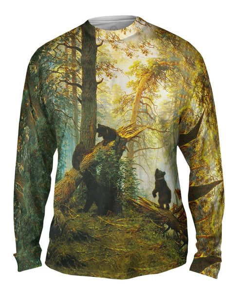 Ivan Shishkin - "Morning In A Pine Forest" (1889) Mens Long Sleeve