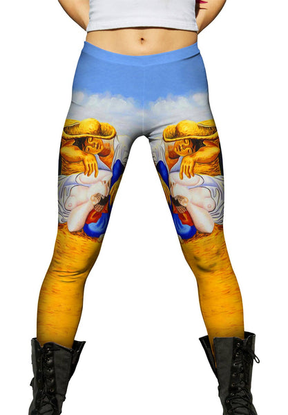Pablo Picasso - "Sleeping Peasants" (1919) Womens Leggings
