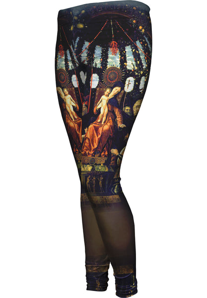 Andrea Mantegna - "Virgin Of Victory" (1496)&nbsp;Womens Leggings