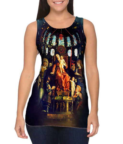 Andrea Mantegna - "Virgin Of Victory" (1496) Womens Tank Top