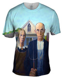 Grant Wood - "American Gothic" (1930)