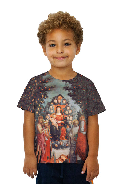 Kids Andrea Mantegna - "Madonna Mit Heiligen" (1497)&nbsp;Kids T-Shirt