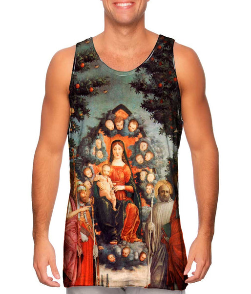 Andrea Mantegna - "Madonna Mit Heiligen" (1497) Mens Tank Top