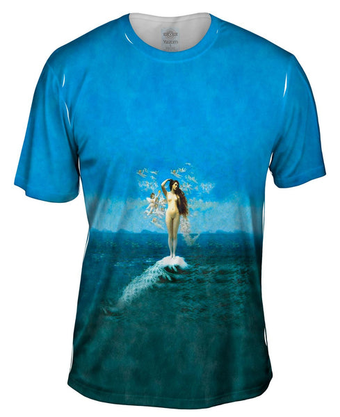Jean-Leon Gerome - "Venus Rising" (1890) Mens T-Shirt