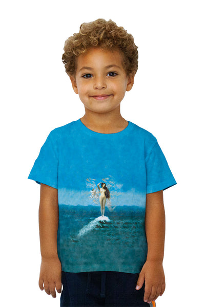 Kids Jean-Leon Gerome - "Venus Rising" (1890)&nbsp;Kids T-Shirt