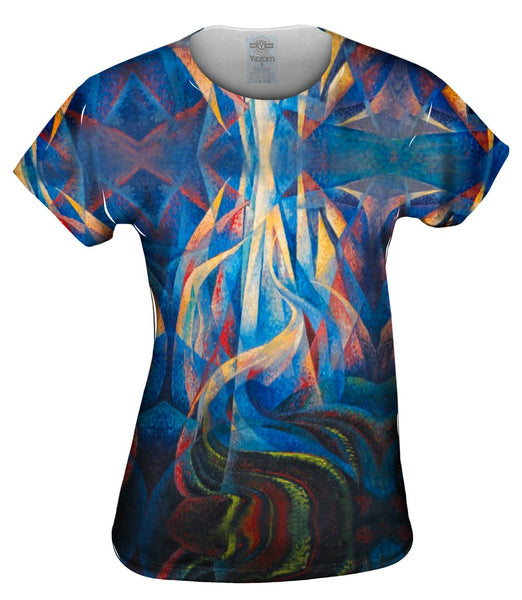 Gerardo Dottori - "Forze Ascensionali" (1919) Womens Top