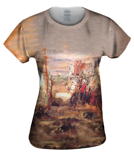 Gustave Moreau - "Death Offers Crowns To Winner Of The Tournament" (1860) Womens Top
