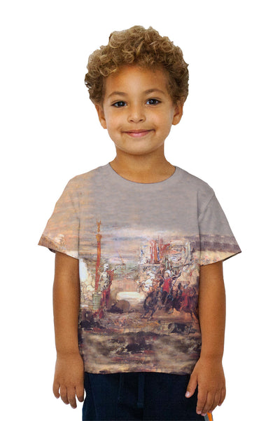 Kids Gustave Moreau - "Death Offers Crowns To Winner Of The Tournament" (1860)&nbsp;Kids T-Shirt