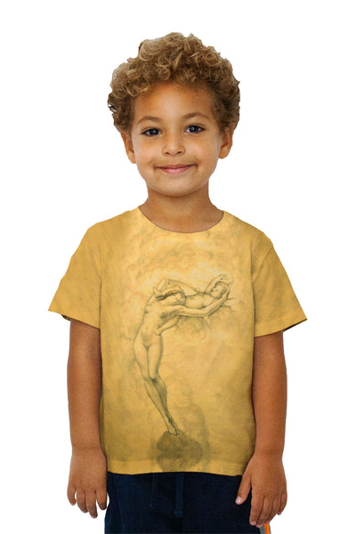 Kids Jean Delville - "Mere Et Enfant Dans Les Cieux" (1929)&nbsp;Kids T-Shirt