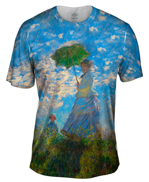 Claude Monet - "La Promenade" (1875) Mens T-Shirt