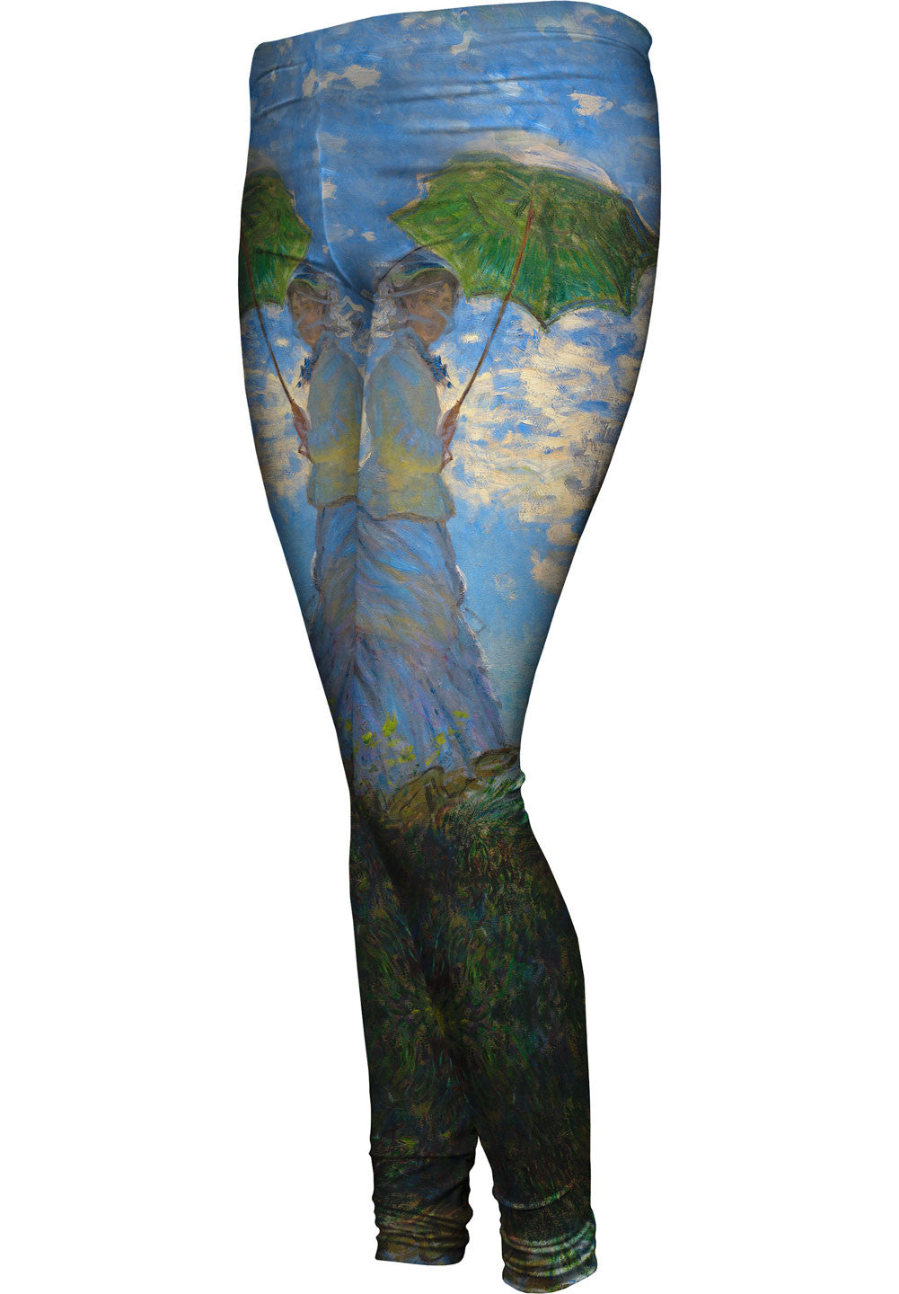 Claude Monet - Water Lilies, Evening Effect Leggings