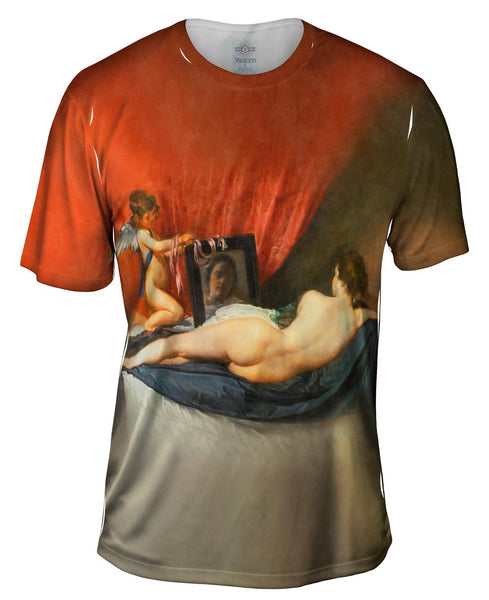 Diego Velazquez - "Venus At Her Mirror" (1651) Mens T-Shirt