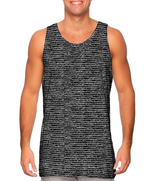 Sheet Music Notes - "Ludwig Van Beethoven"&nbsp;Mens Tank Top