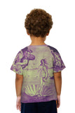 Kids Botticelli Venus - "Pop Art Green Mauve" (1486)