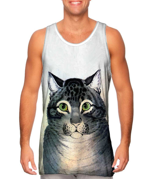 Nathaniel Currier - "The Favorite Cat" (1840)&nbsp;Mens Tank Top