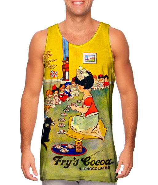 Vintage Advertisement - "Frys Cocoa And Chocolates"&nbsp;Mens Tank Top