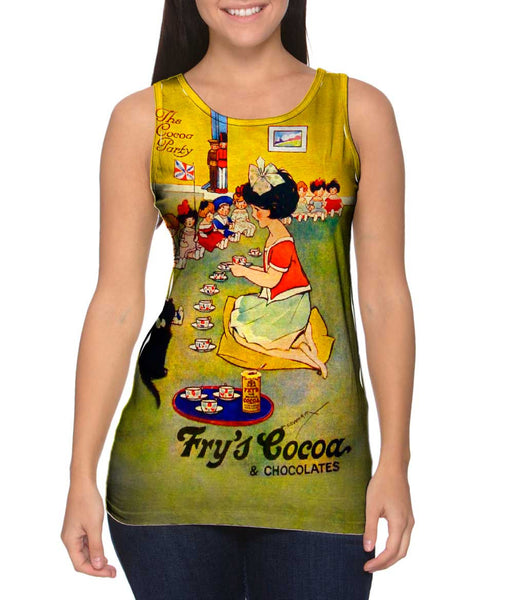 Vintage Advertisement - "Frys Cocoa And Chocolates"&nbsp;Womens Tank Top