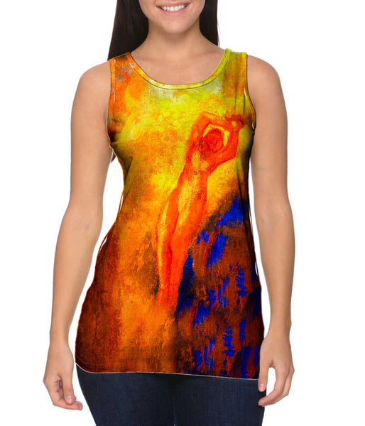 Odilon Redon - "Angelica On The Rock" (1904)&nbsp;Womens Tank Top
