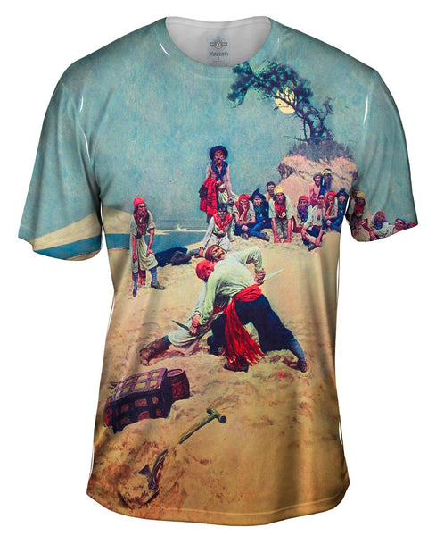 Howard Pyle - "Who Will Be Captain" (1911) Mens T-Shirt