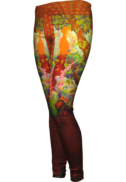 Paul Ranson - "Digitales" (1899)&nbsp;Womens Leggings