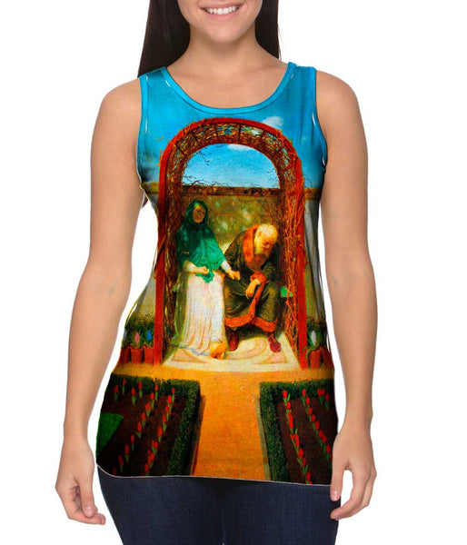 Arnold Bocklin - "Under The Arbor" (1891) Womens Tank Top