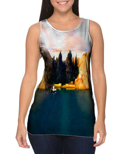 Arnold Bocklin - "Island Of The Dead" (1883) Womens Tank Top