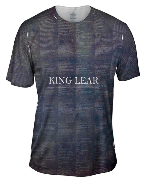 William Shakespeare Literature - "King Lear" (1606) Mens T-Shirt