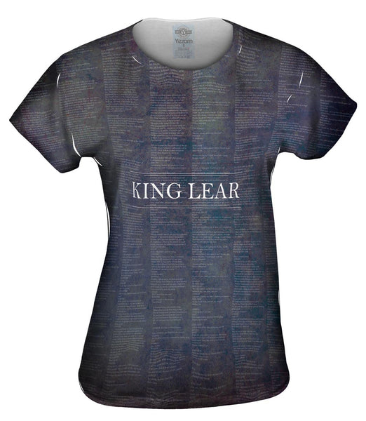 William Shakespeare Literature - "King Lear" (1606) Womens Top