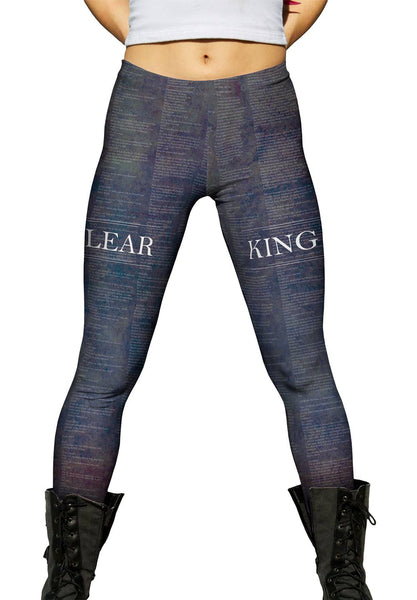 William Shakespeare Literature - "King Lear" (1606) Womens Leggings