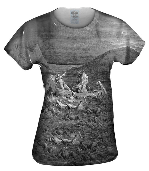 Gustave Dore - "The Inferno Canto 8" (1857) Womens Top
