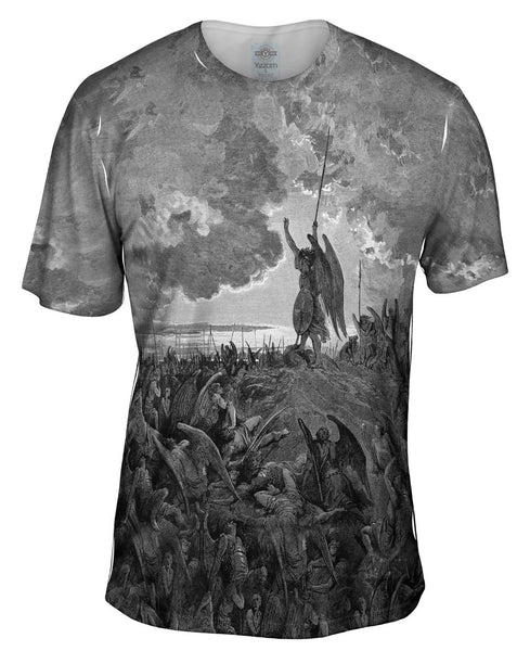 Gustave Dore - "Paradise Lost 3" (1857) Mens T-Shirt