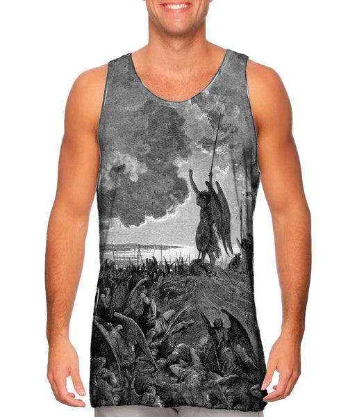 Gustave Dore - "Paradise Lost 3" (1857) Mens Tank Top