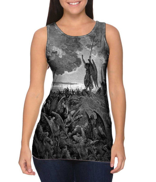 Gustave Dore - "Paradise Lost 3" (1857) Womens Tank Top