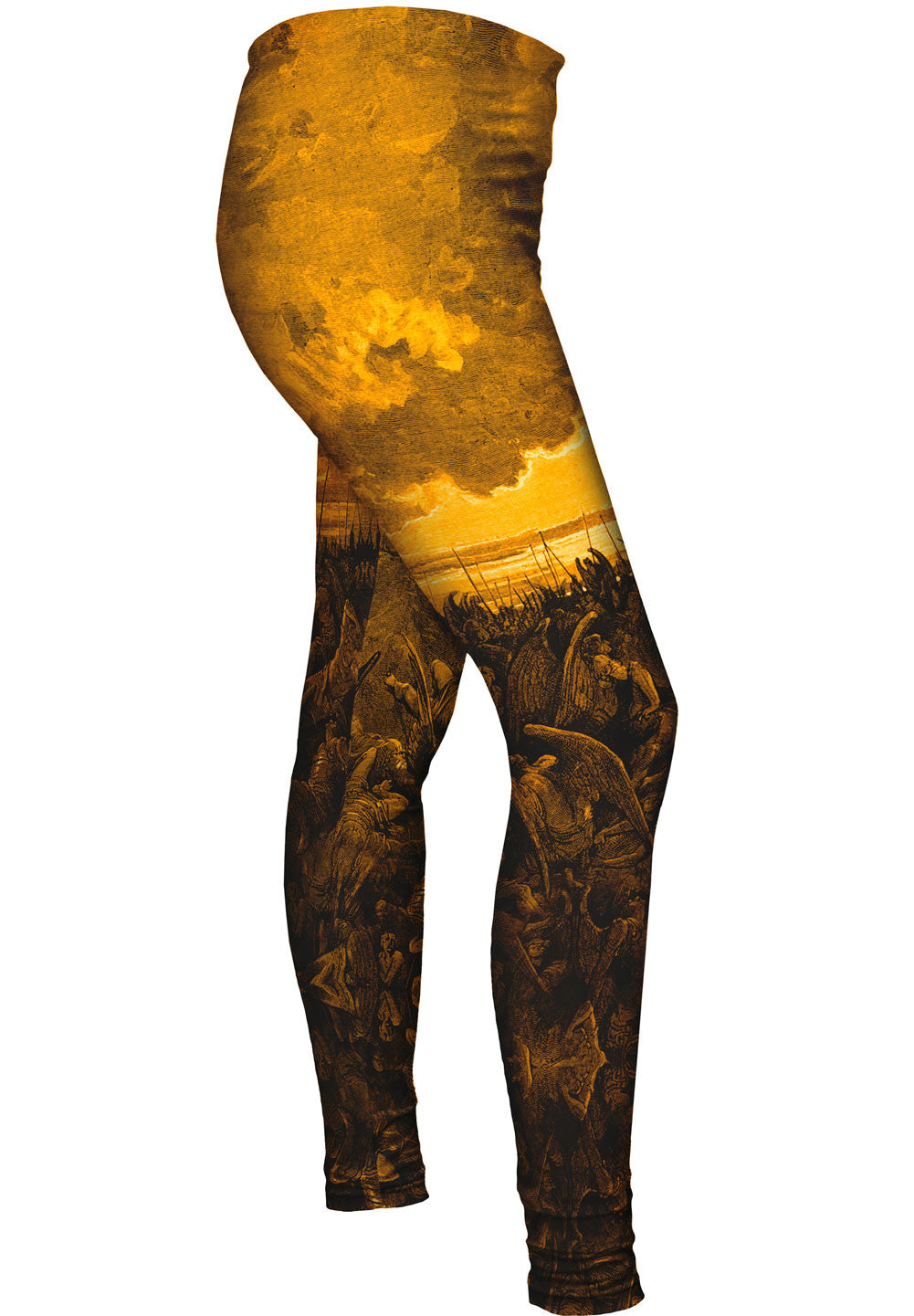 Legging dore top