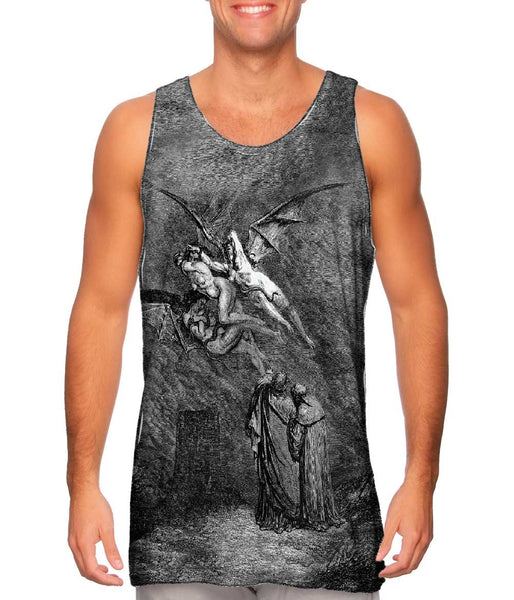 Gustave Dore - "The Inferno Canto 9" (1857) Mens Tank Top