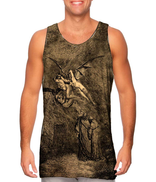 Gustave Dore - "The Inferno Canto 9 Antique" (1857)&nbsp;Mens Tank Top