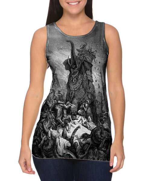 Gustave Dore - "Death Of Eleazer" (1866)&nbsp;Womens Tank Top