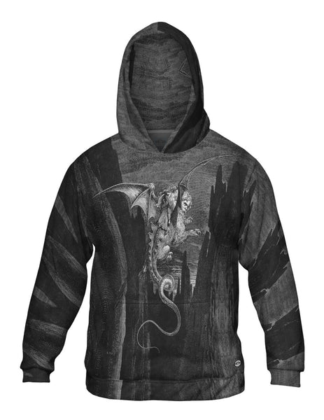 Gustave Dore - "The Inferno Canto 41" (1857) Mens Hoodie Sweater