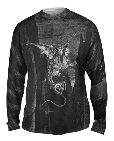 Gustave Dore - "The Inferno Canto 41" (1857) Mens Long Sleeve