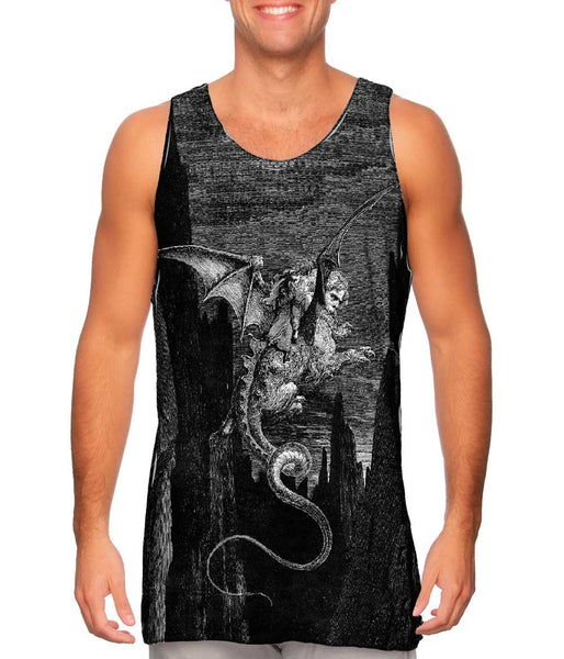 Gustave Dore - "The Inferno Canto 41" (1857) Mens Tank Top