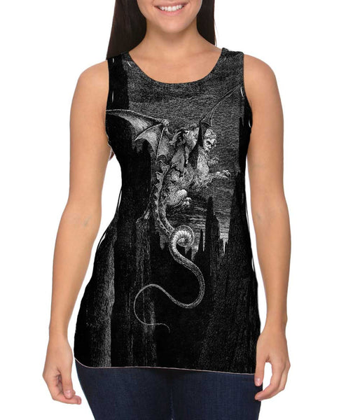 Gustave Dore - "The Inferno Canto 41" (1857) Womens Tank Top