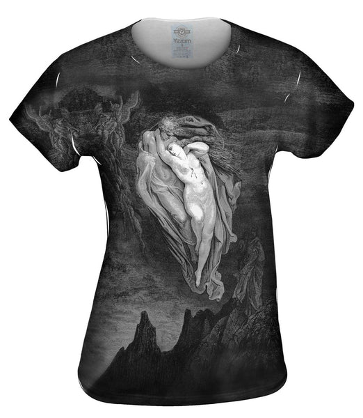 Gustave Dore - "The Inferno Canto 5" (1857) Womens Top