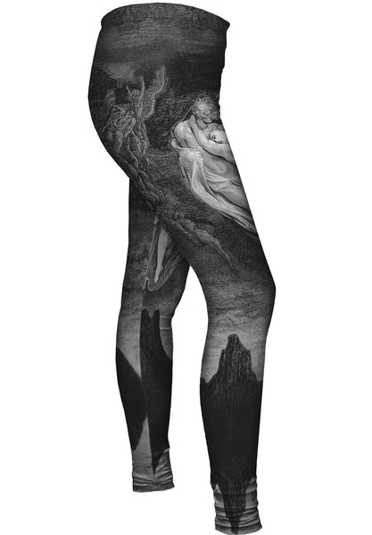 Gustave Dore - "The Inferno Canto 5" (1857) Womens Leggings