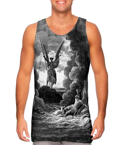 Gustave Dore - "Paradise Lost 2" (1857) Mens Tank Top