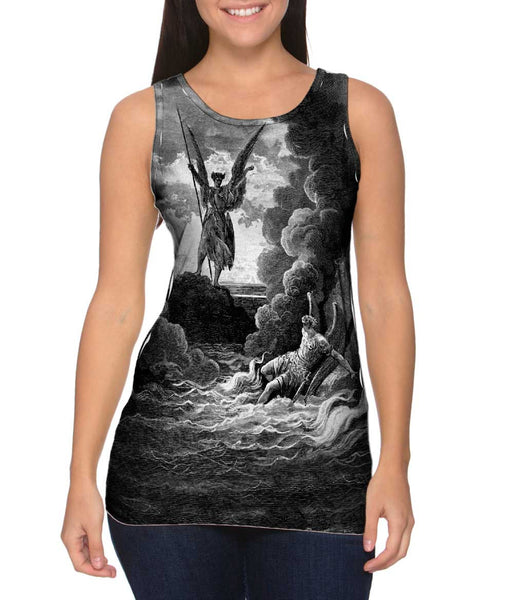 Gustave Dore - "Paradise Lost 2" (1857) Womens Tank Top