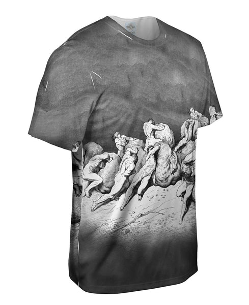 Gustave Dore - "The Hoarders And Wasters" (1857)&nbsp;Mens T-Shirt